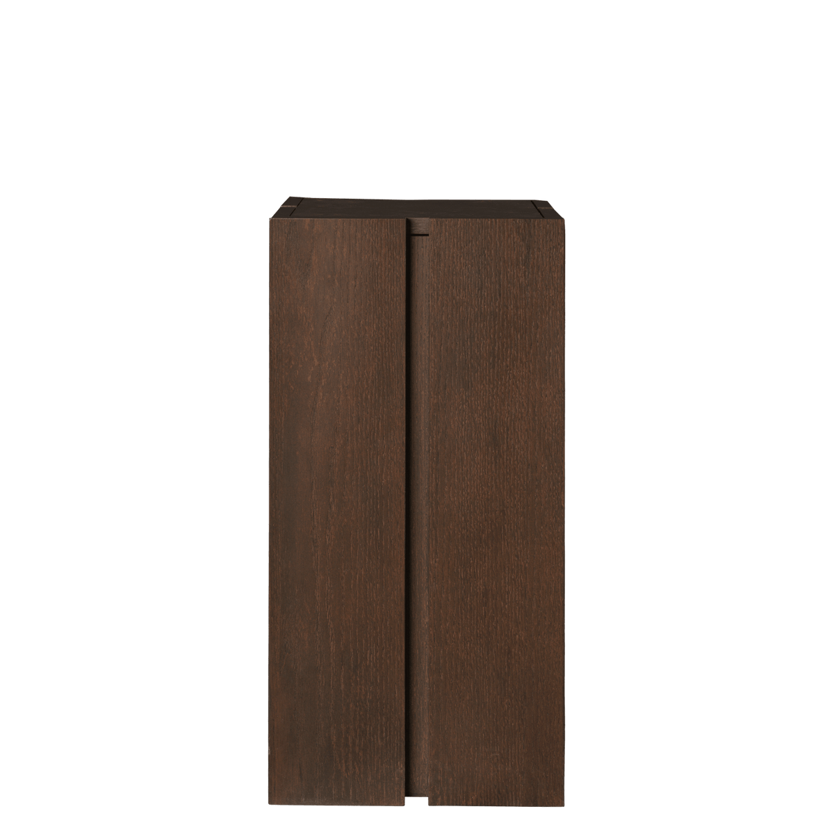 Ferm Living Parcel Pedestal Dark Stained Oak