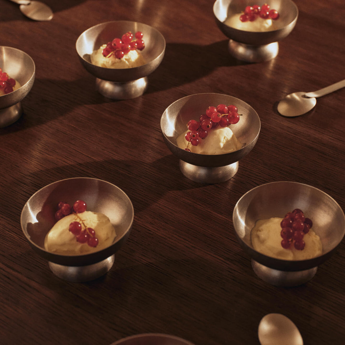 Ferm Living Tumbled Ice Cream Cup Stainless Steel