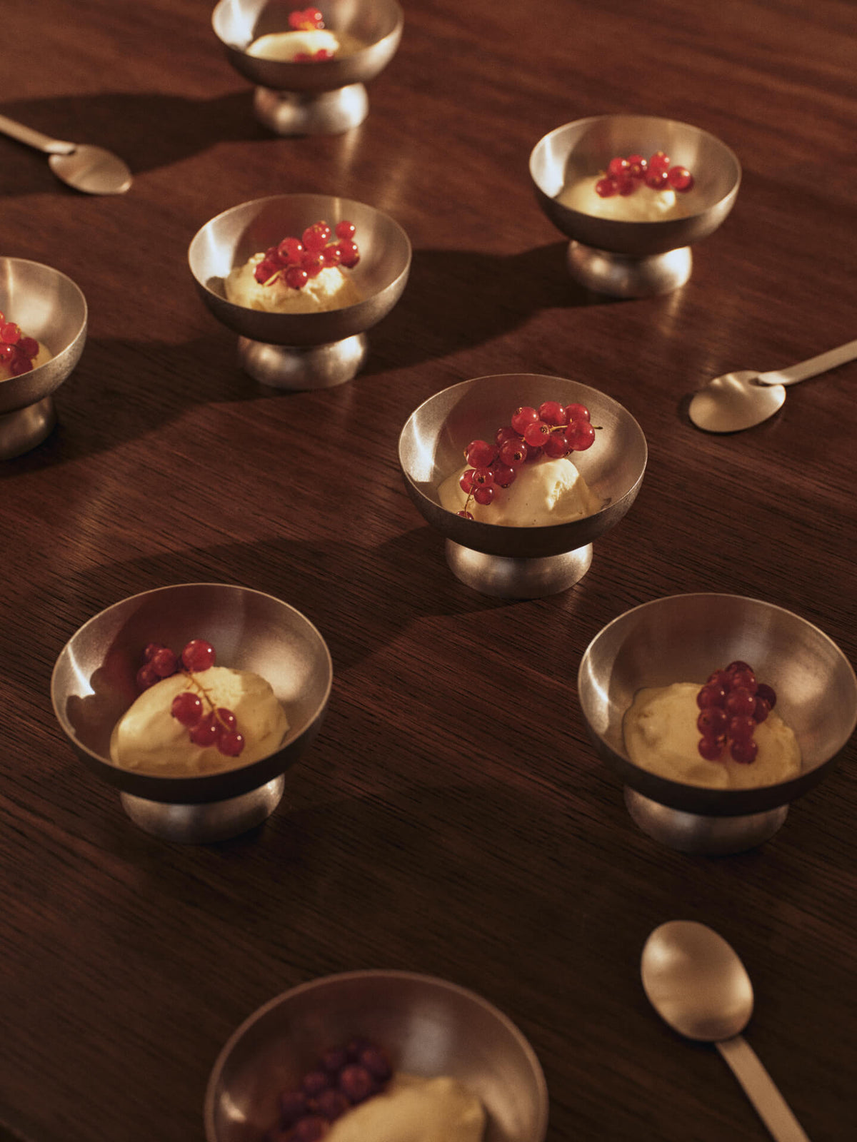 Ferm Living Tumbled Ice Cream Cup Stainless Steel