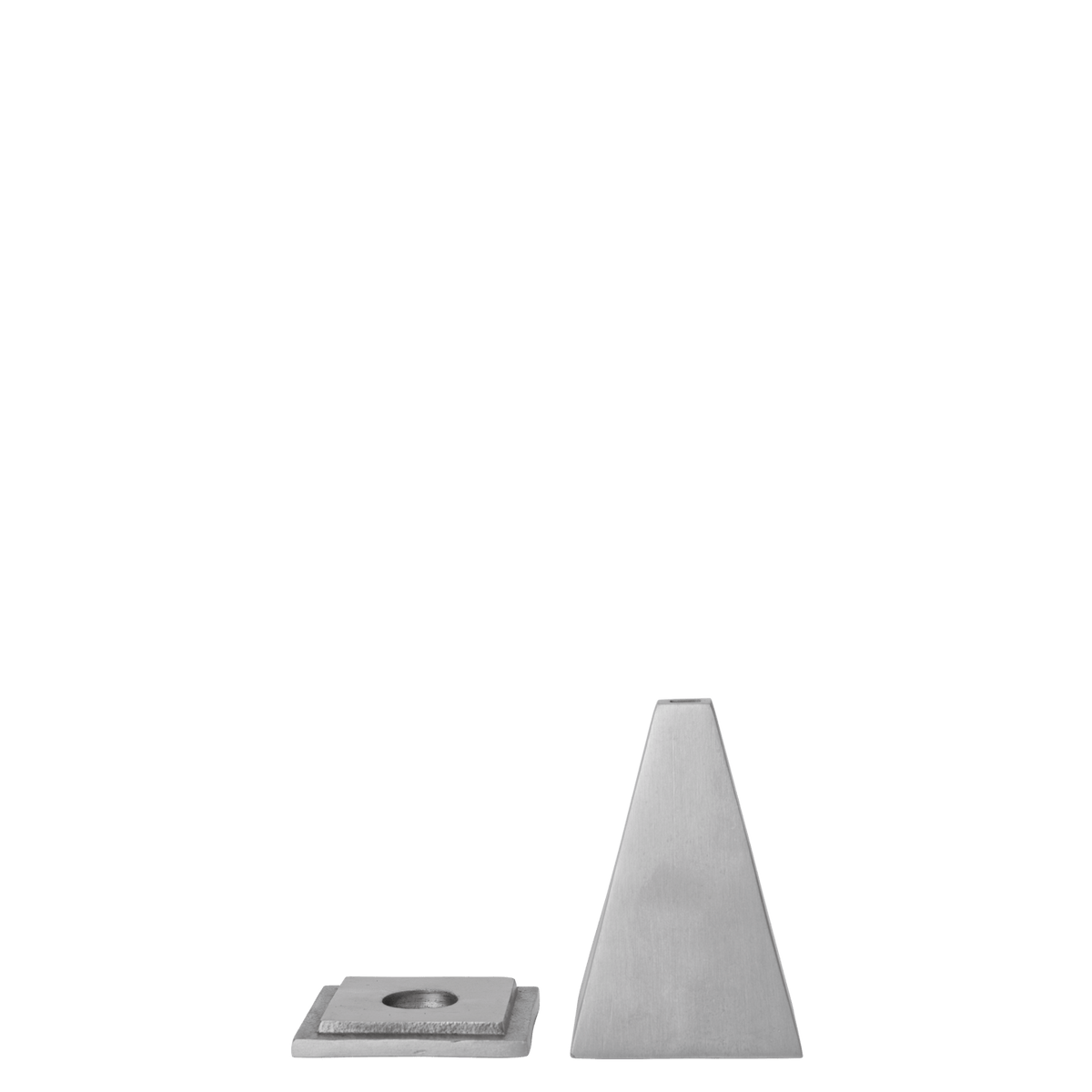 Ferm Living Pyra Incense Cone Burner Brushed Aluminium