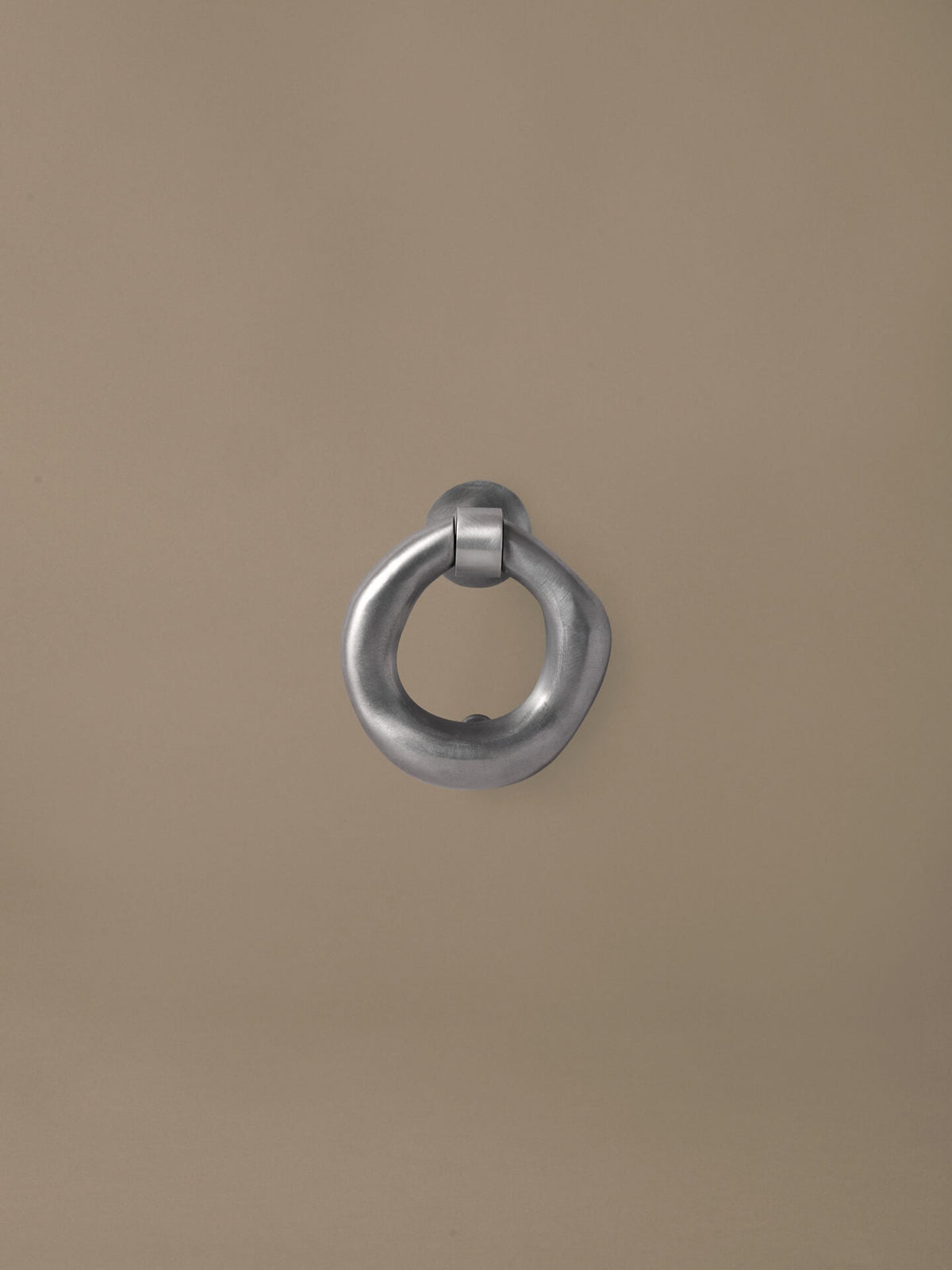 Ferm Living Orrith Door Knocker Brushed Aluminium