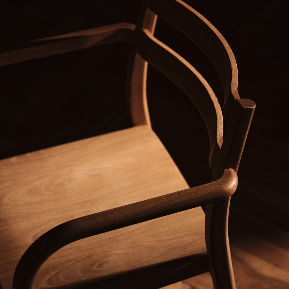 Ferm Living Boda Dining Chair with Arms Natural Oak