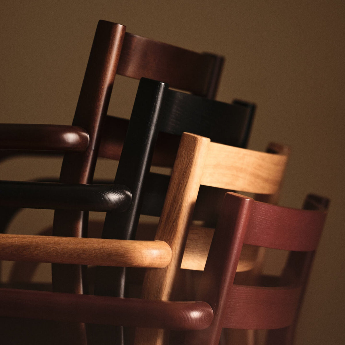 Ferm Living Boda Dining Chair with Arms Natural Oak
