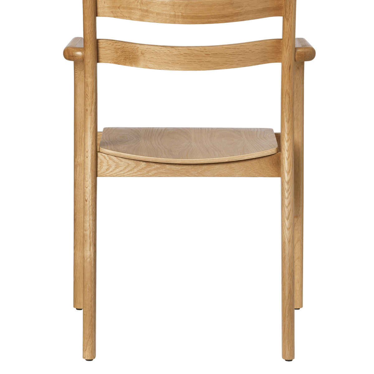 Ferm Living Boda Dining Chair with Arms Natural Oak