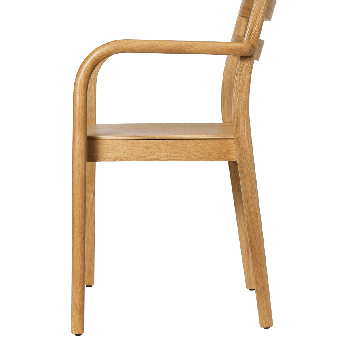 Ferm Living Boda Dining Chair with Arms Natural Oak