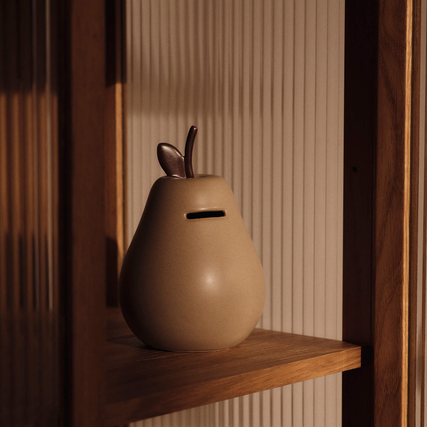 Ferm Living Pear Money Bank - Cashmere