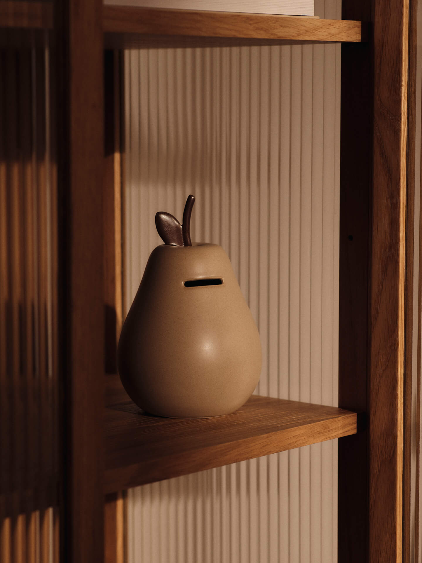 Ferm Living Pear Money Bank - Cashmere
