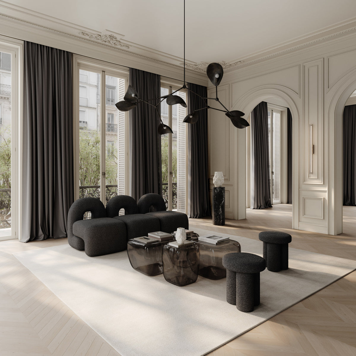 101 Copenhagen Ishi Medio Coffee Table Smoked Forest