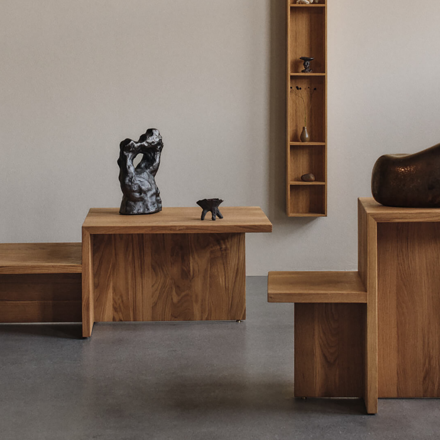 Ferm Living Distinct Coffee Table - Natural Oak