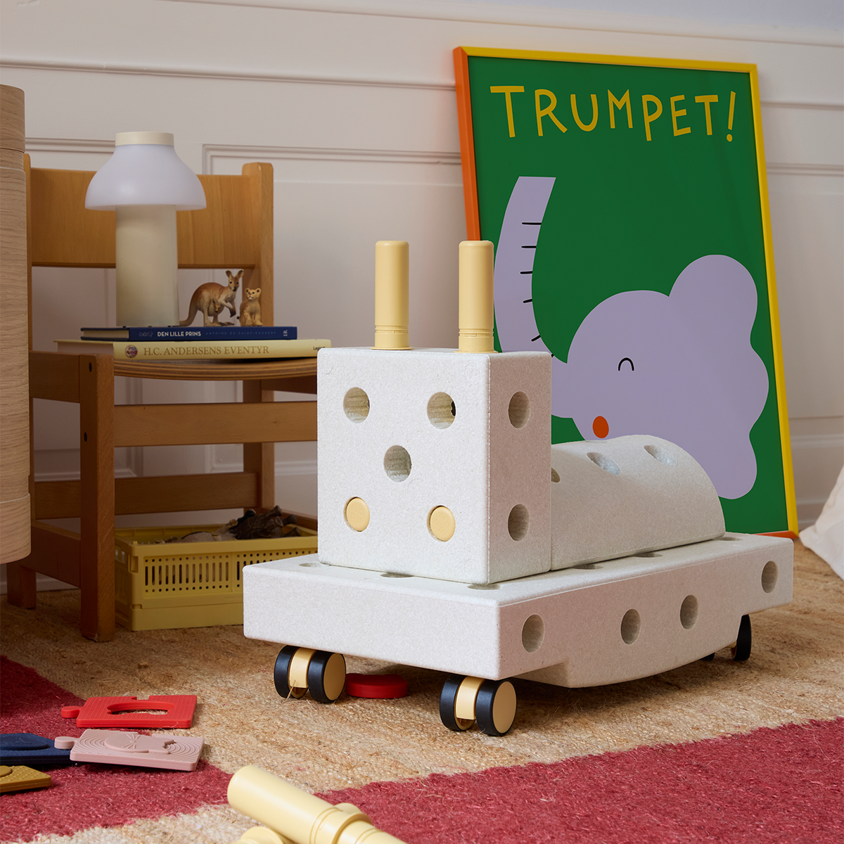 Paper Collective Trumpet Art Print by Marina Ayashiro
