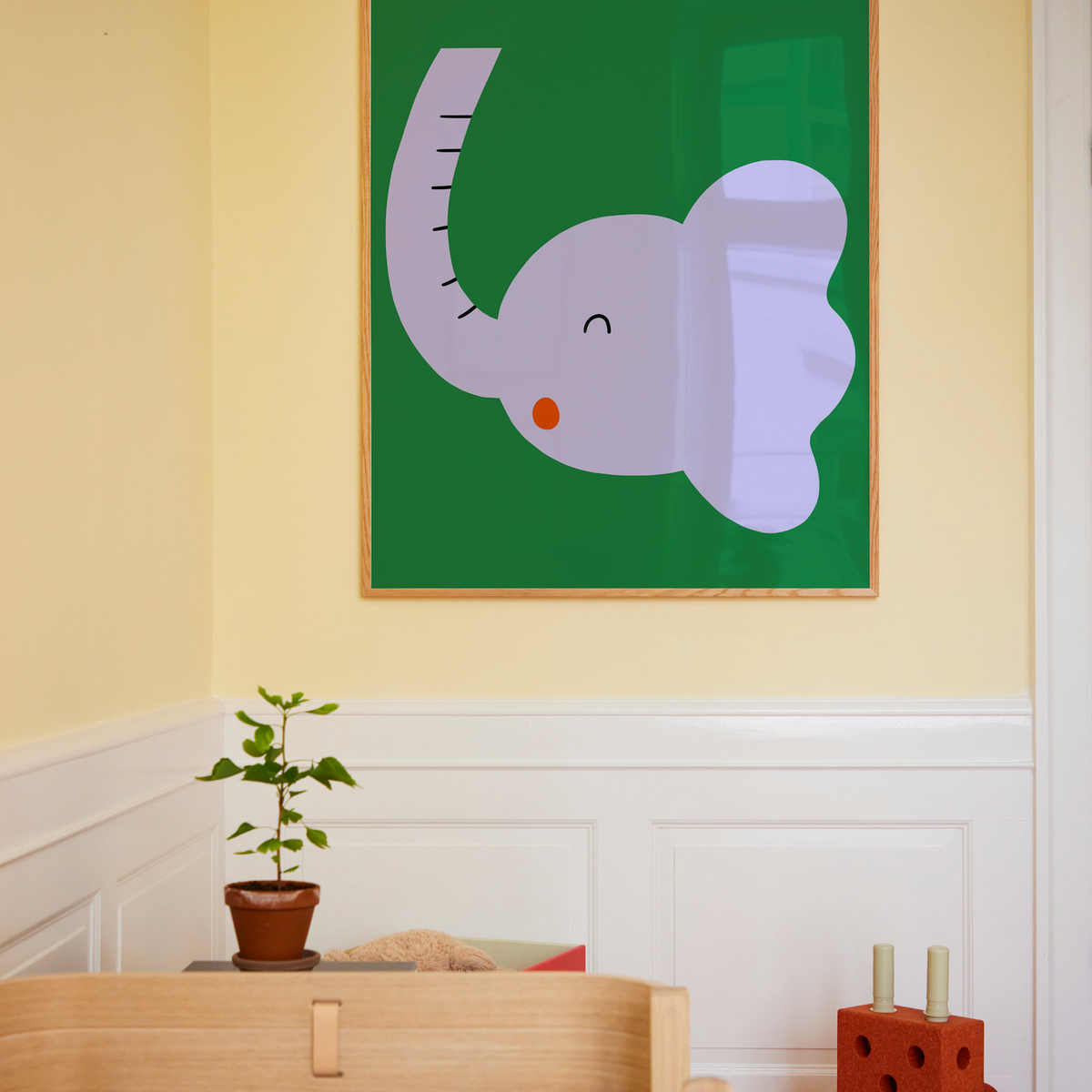 Paper Collective Trumpet Art Print by Marina Ayashiro