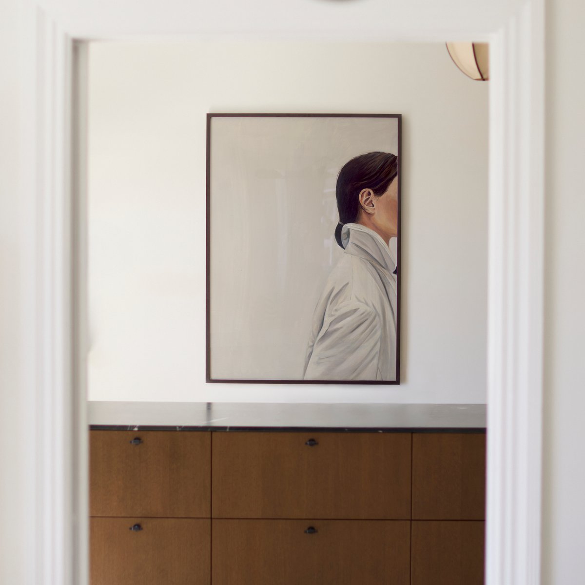 Paper Collective Presence Art Print by Jonna Valtner