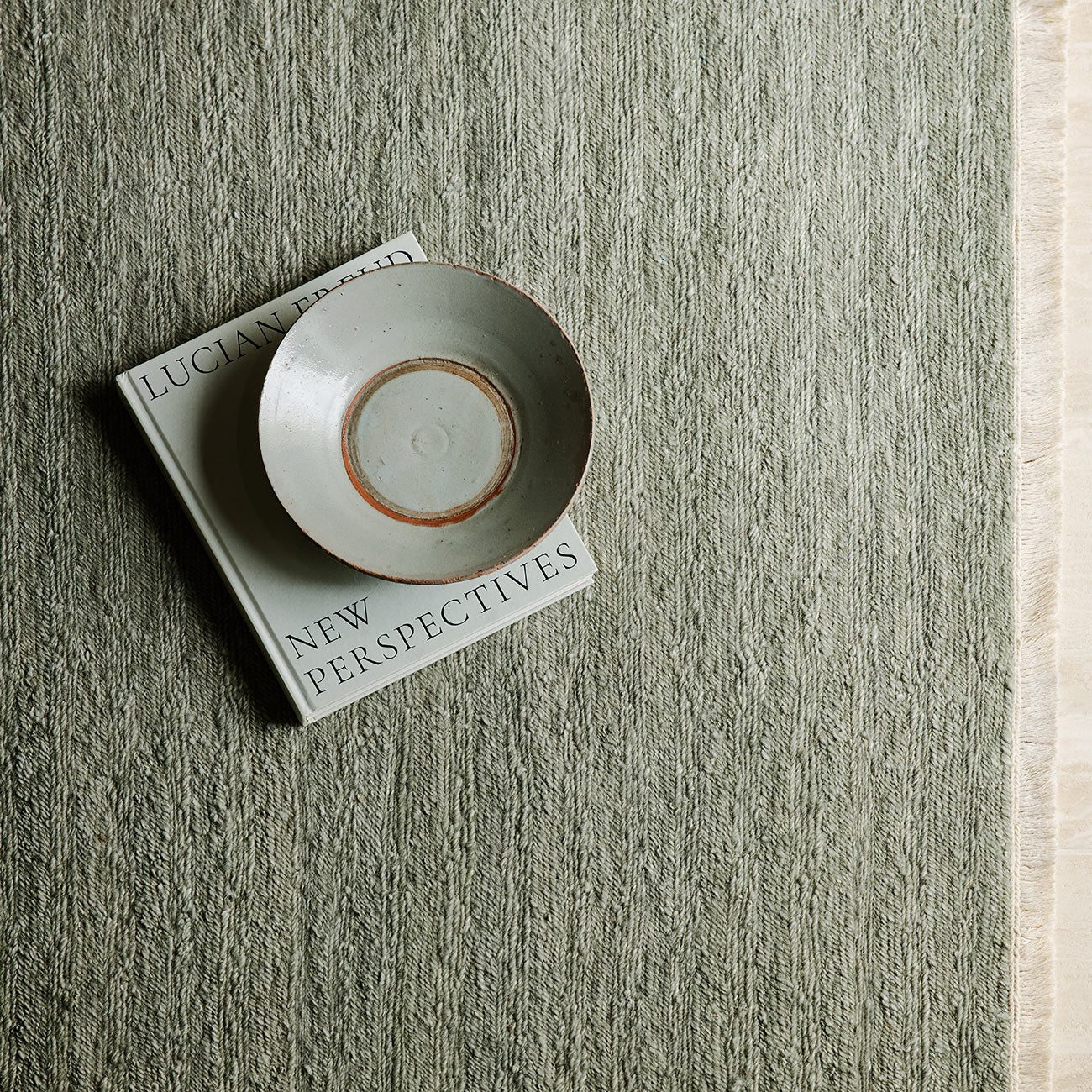 Armadillo Cable Wool Chevron Area Rug