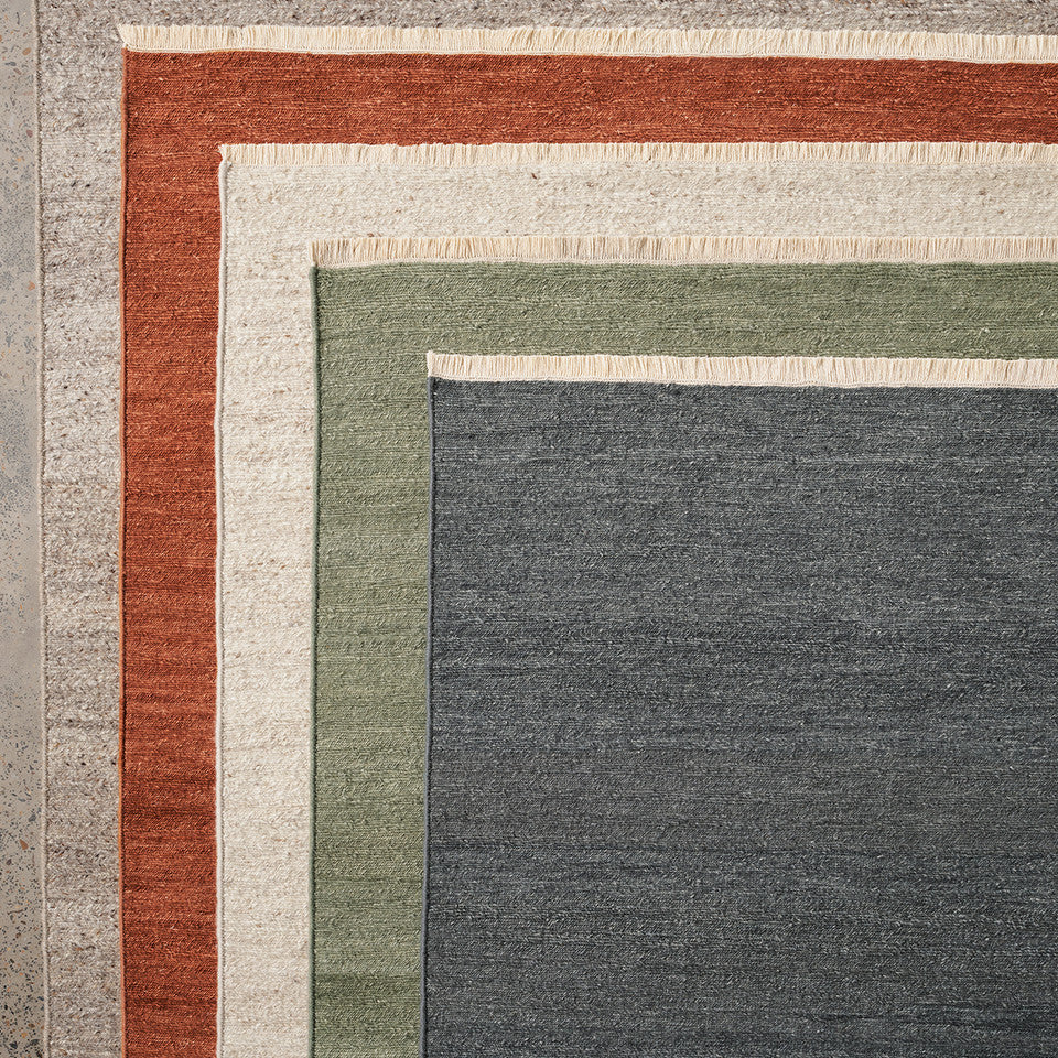 Armadillo Cable Wool Chevron Area Rug
