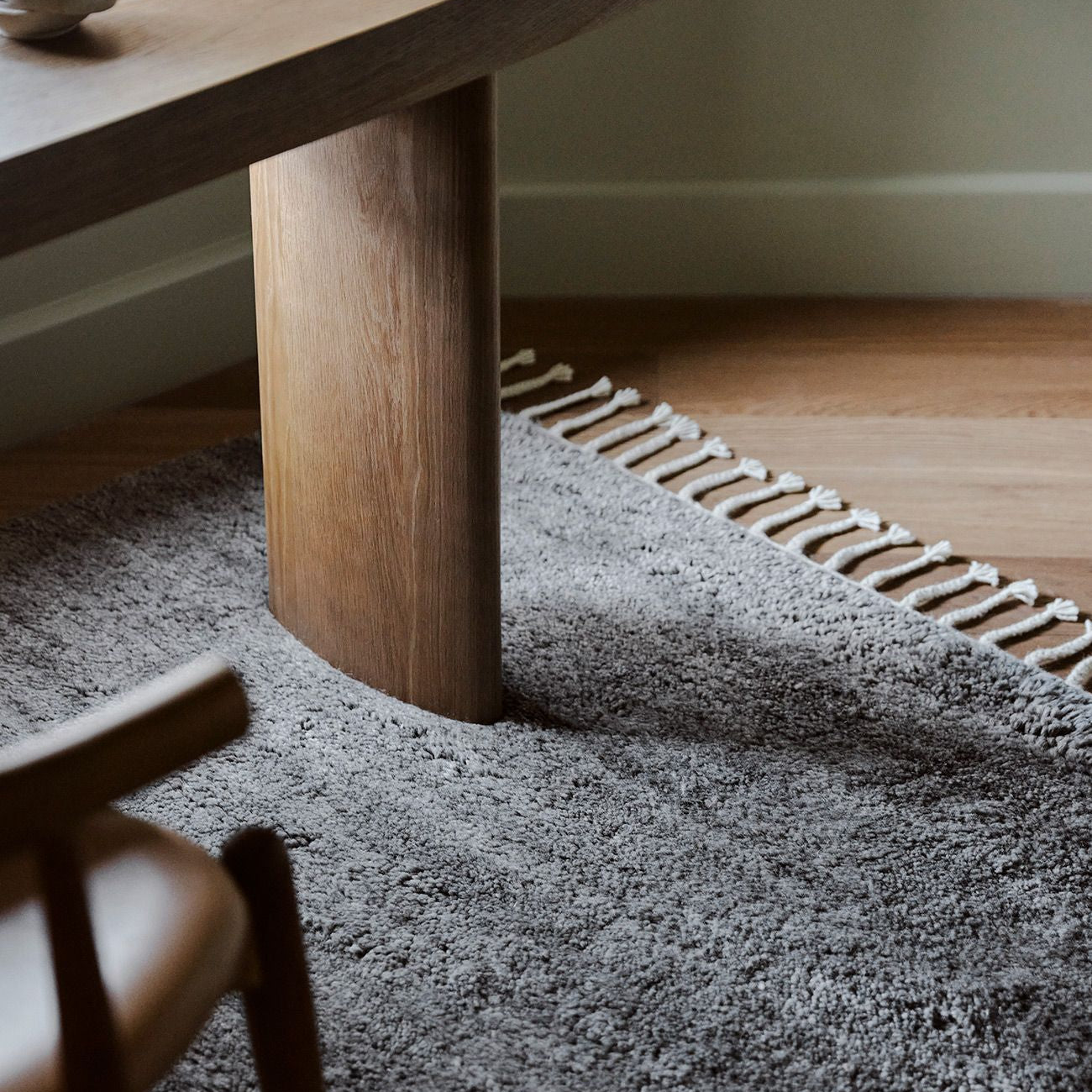 Armadillo Petra Hand-Knotted New Zealand Wool Berber Rug
