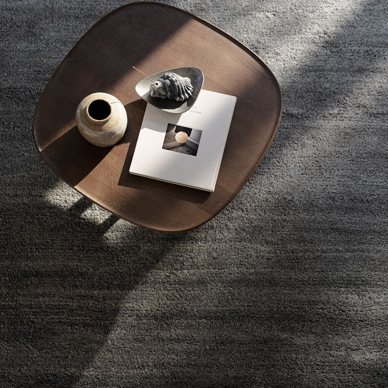 Armadillo Petra Hand-Knotted New Zealand Wool Berber Rug
