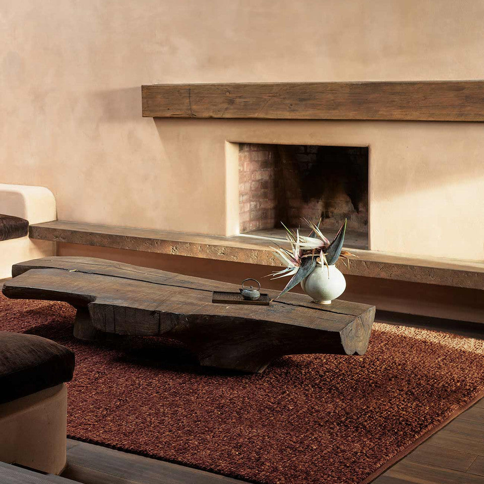 Armadillo Mason Hand-Woven New Zealand Wool Rug