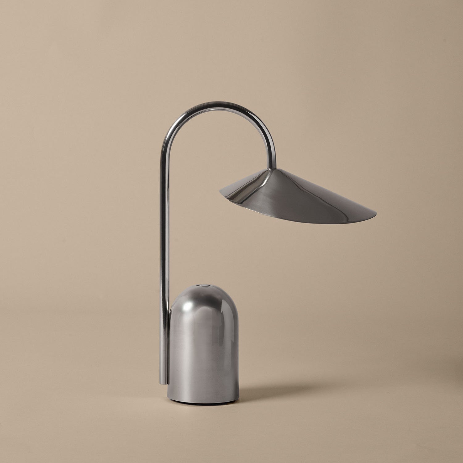Ferm Living Arum Portable Lamp - Stainless Steel