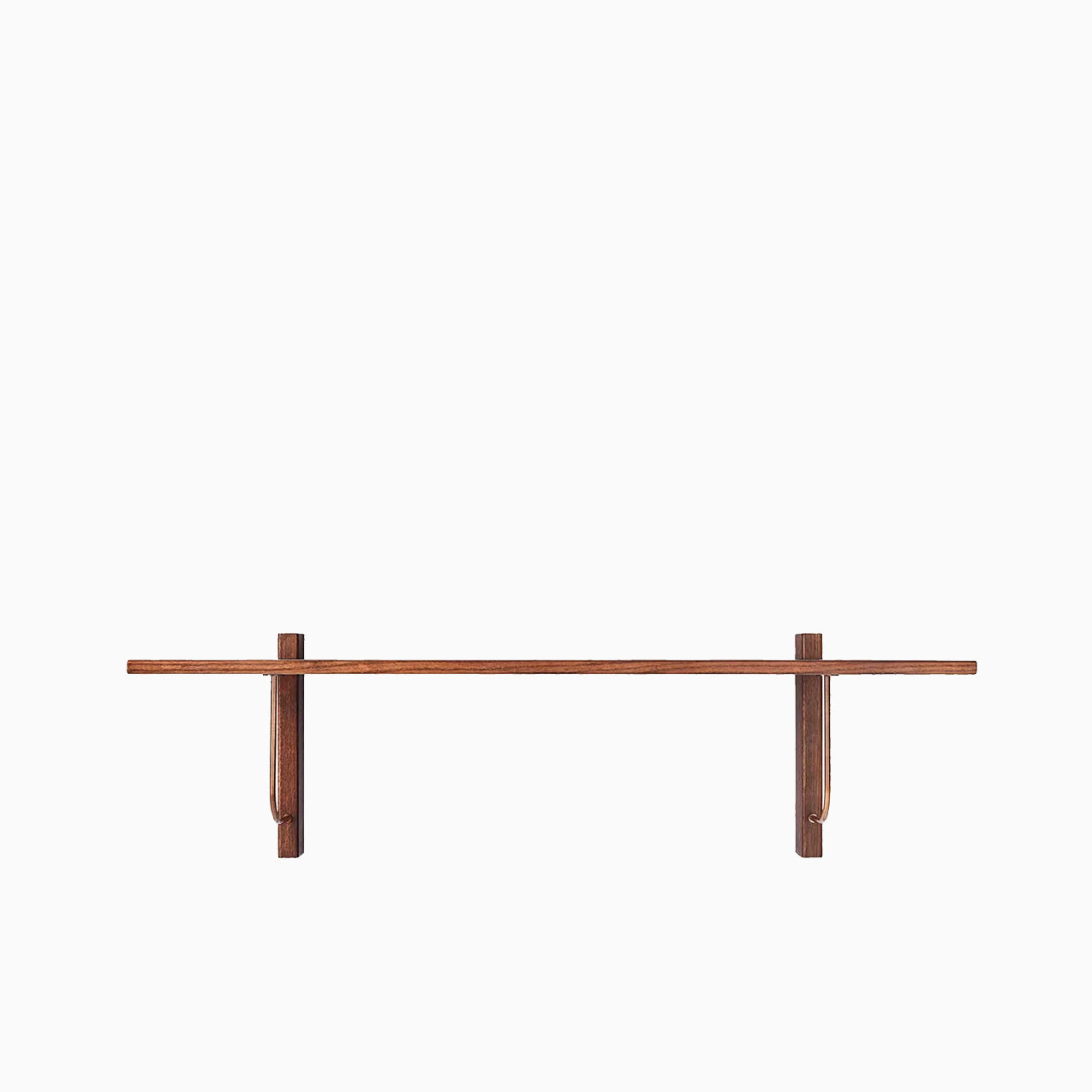 Audo Copenhagen Corbel Shelf Dark Stained Oak