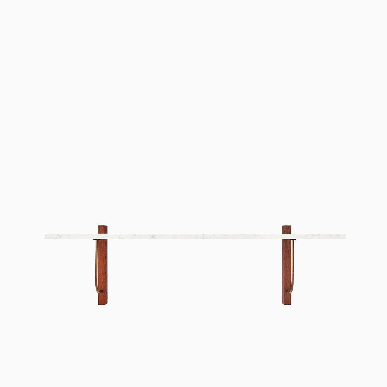 Audo Copenhagen Corbel Shelf White Carrara Marble