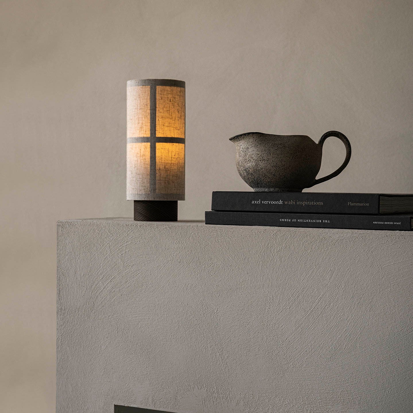 Audo Copenhagen Hashira Table Lamp Portable - Raw