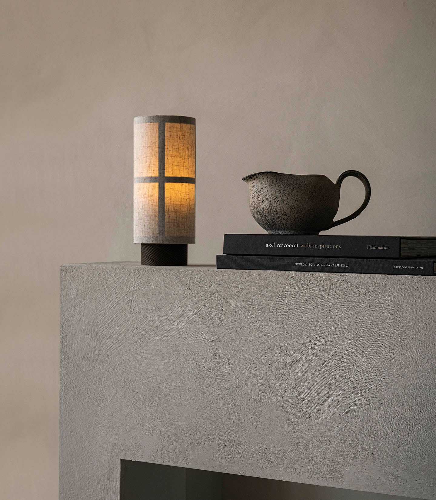 Audo Copenhagen Hashira Table Lamp Portable - Raw