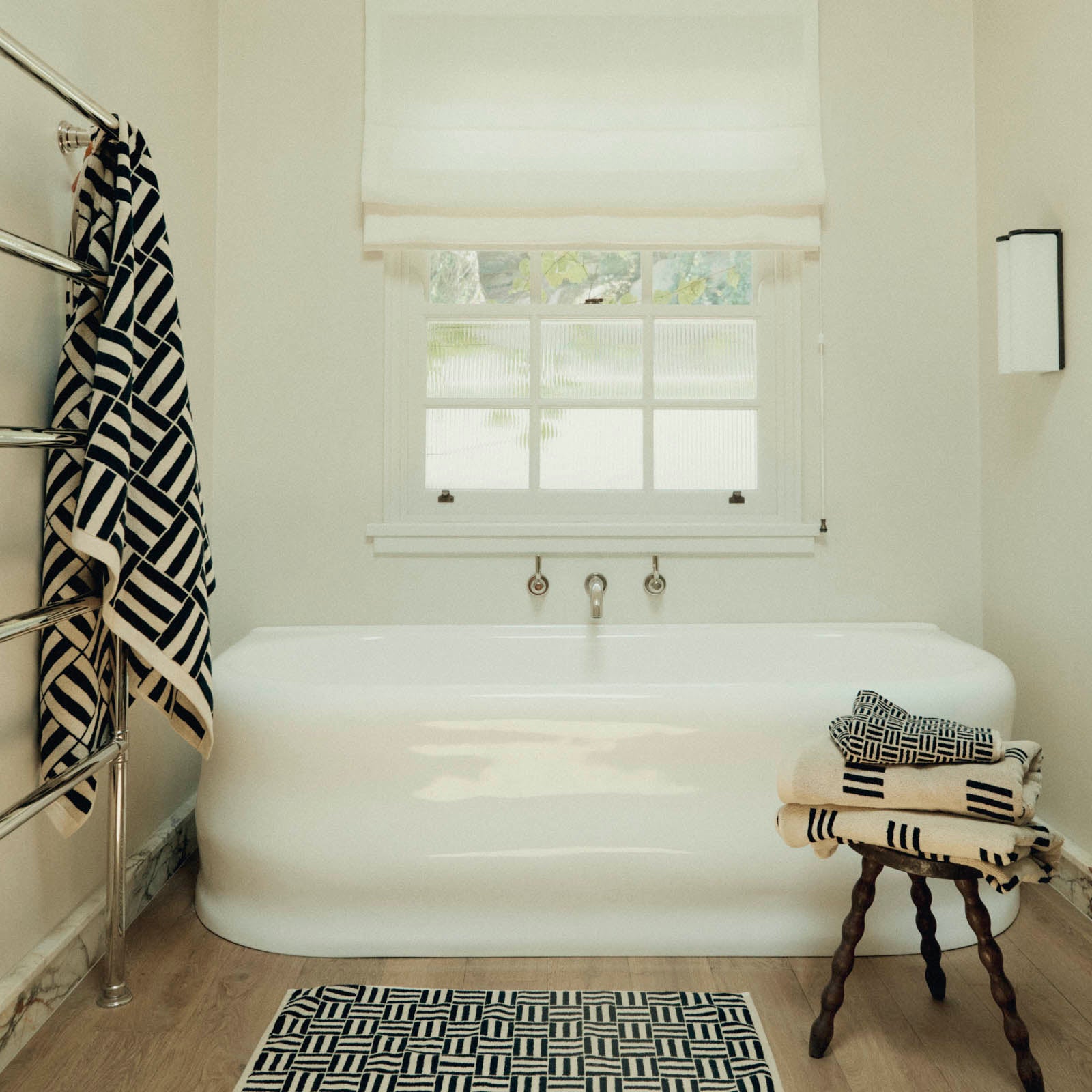 Baina Saroma Bath Mat - Sand/Noir