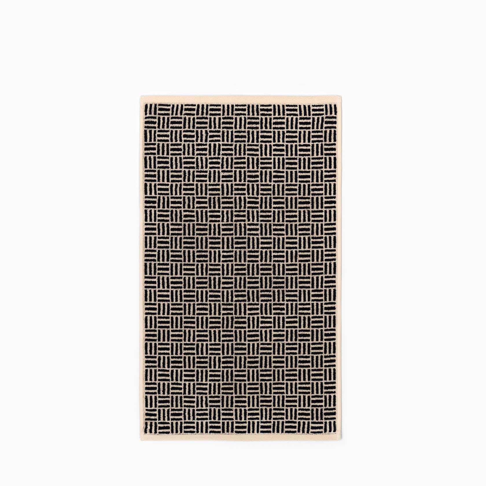Baina Torrens Hand Towel - Sand/Noir