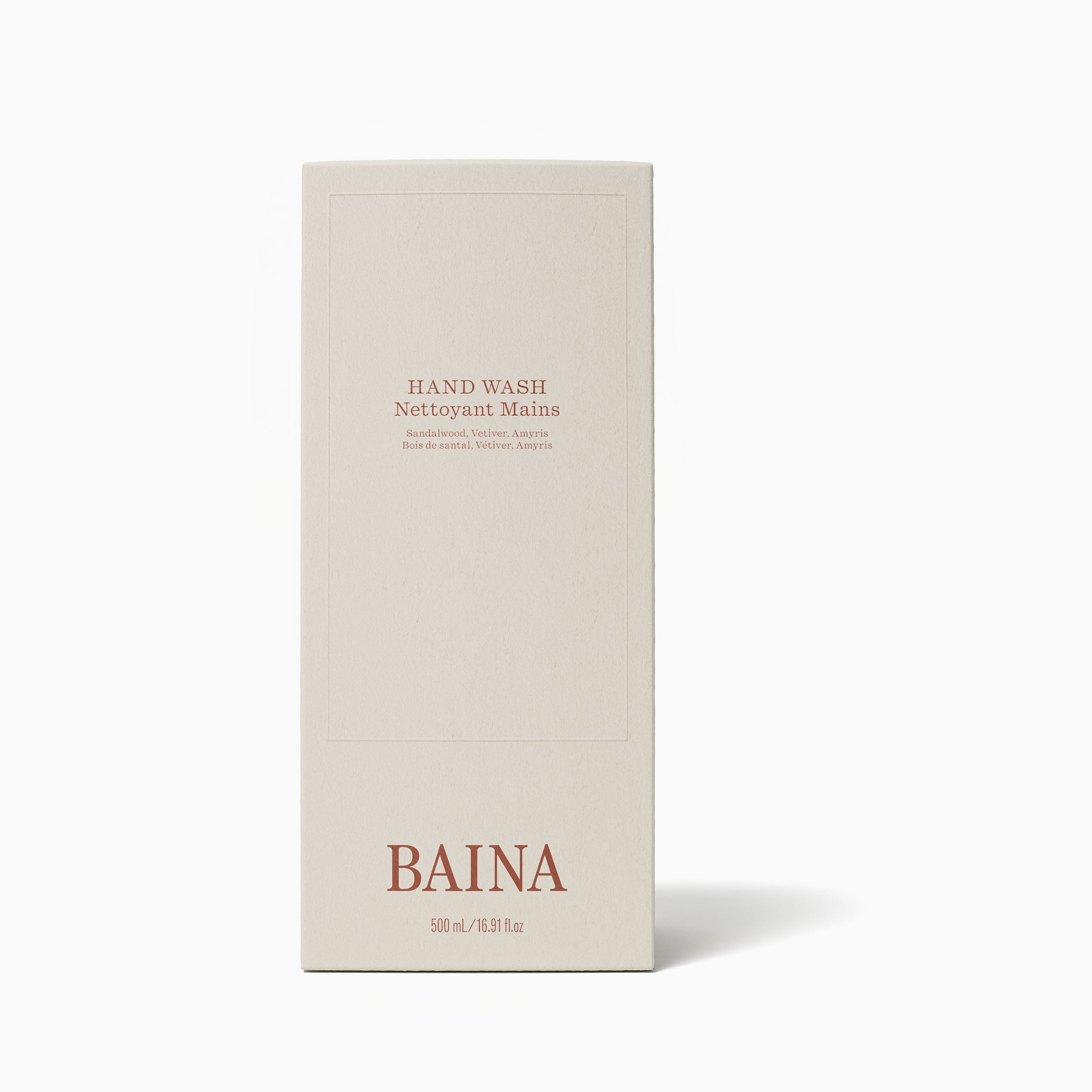 BAINA Hand Wash 500ml - Ebon Veil