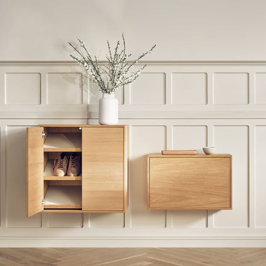 Bolia Case Shoe Cabinet Single Oiled Oak