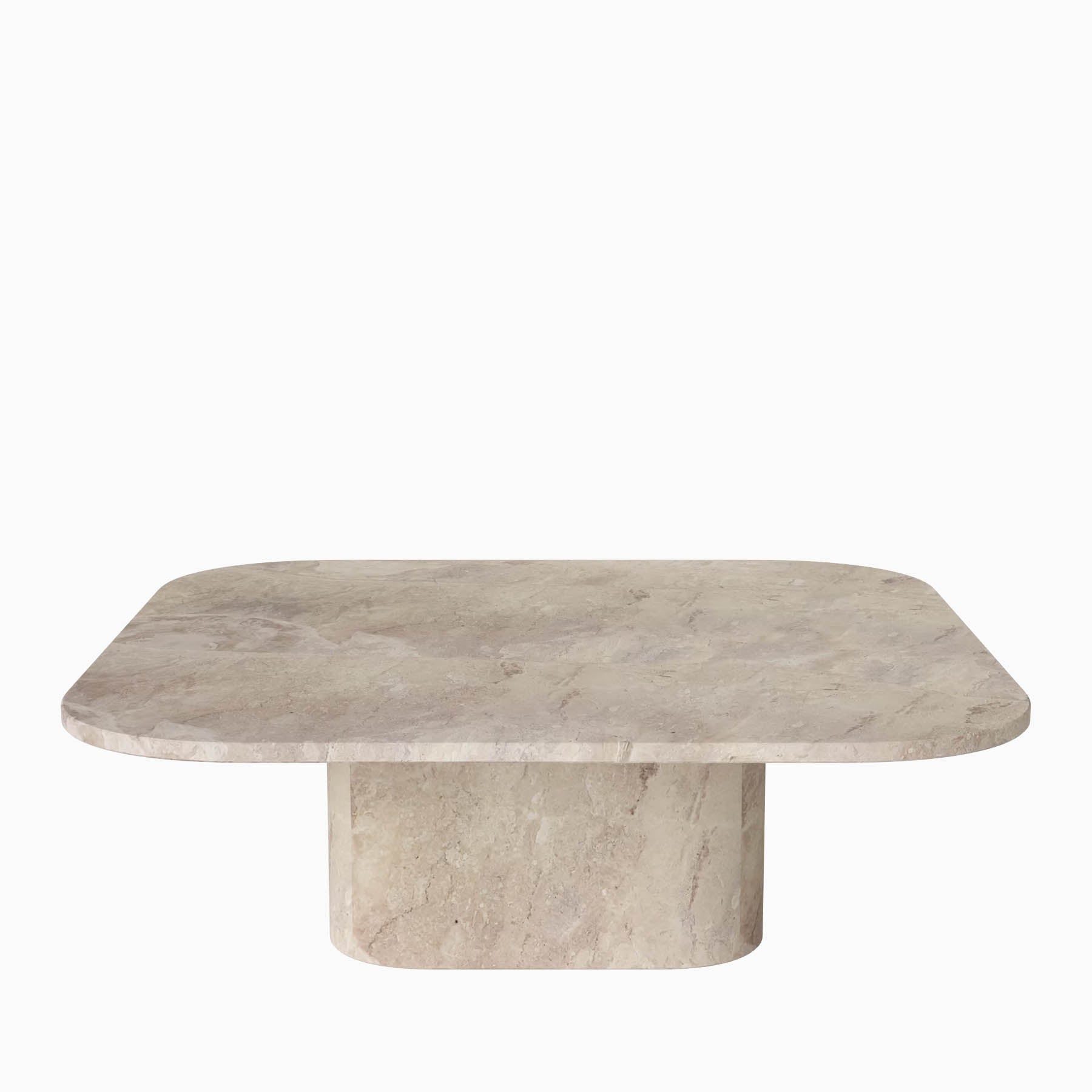 Bolia Eida Coffee Table 100x100cm Beige Marble 32cm
