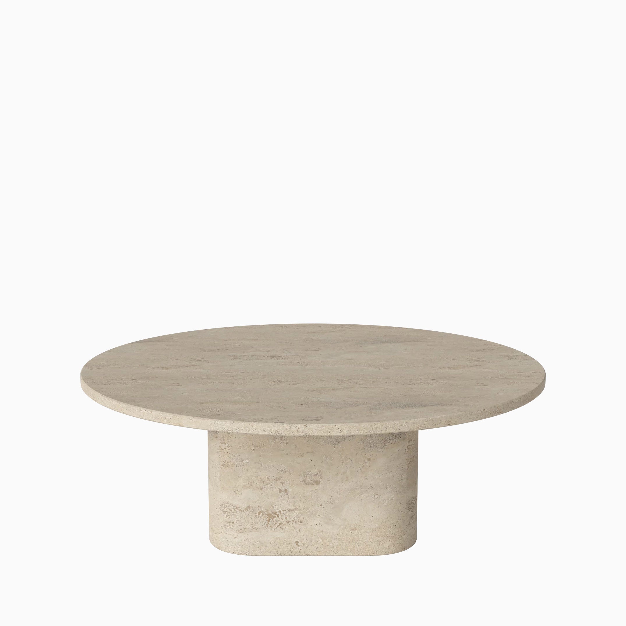 Bolia Eida Coffee Table 90cm Sand Travertine 32cm