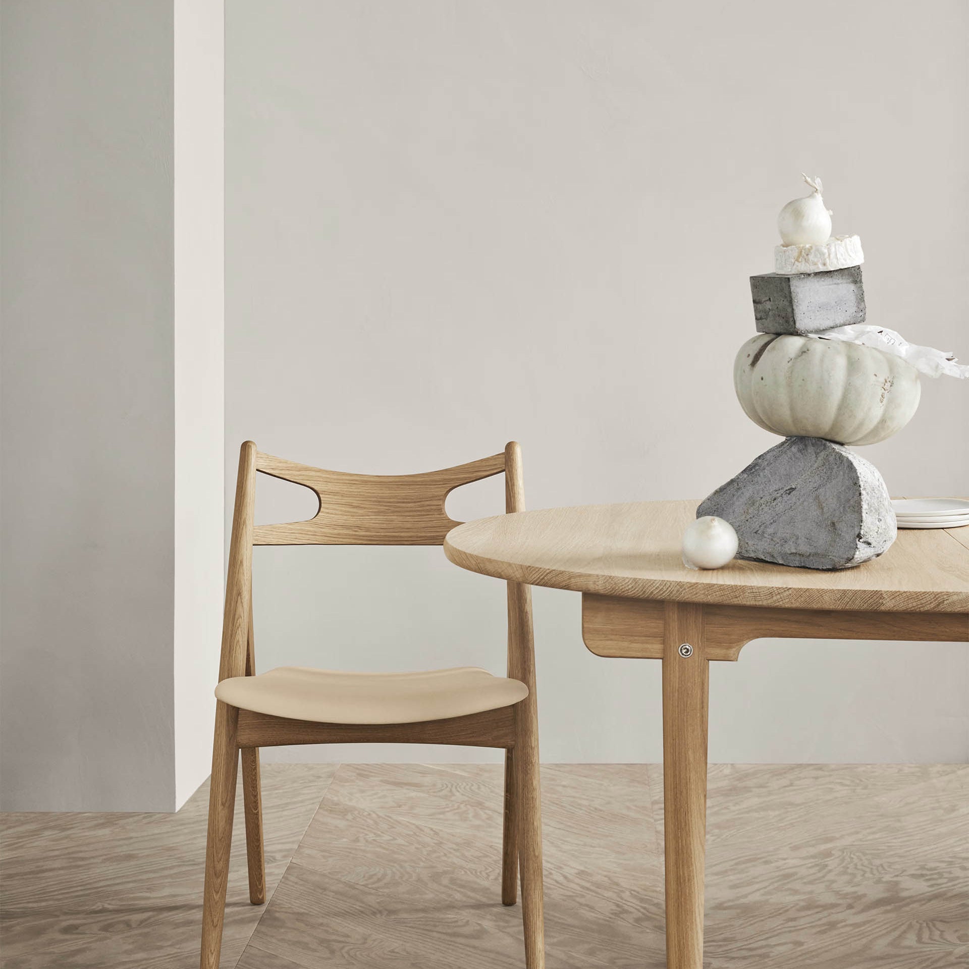 Carl Hansen & Son CH337 - Oak White Oil