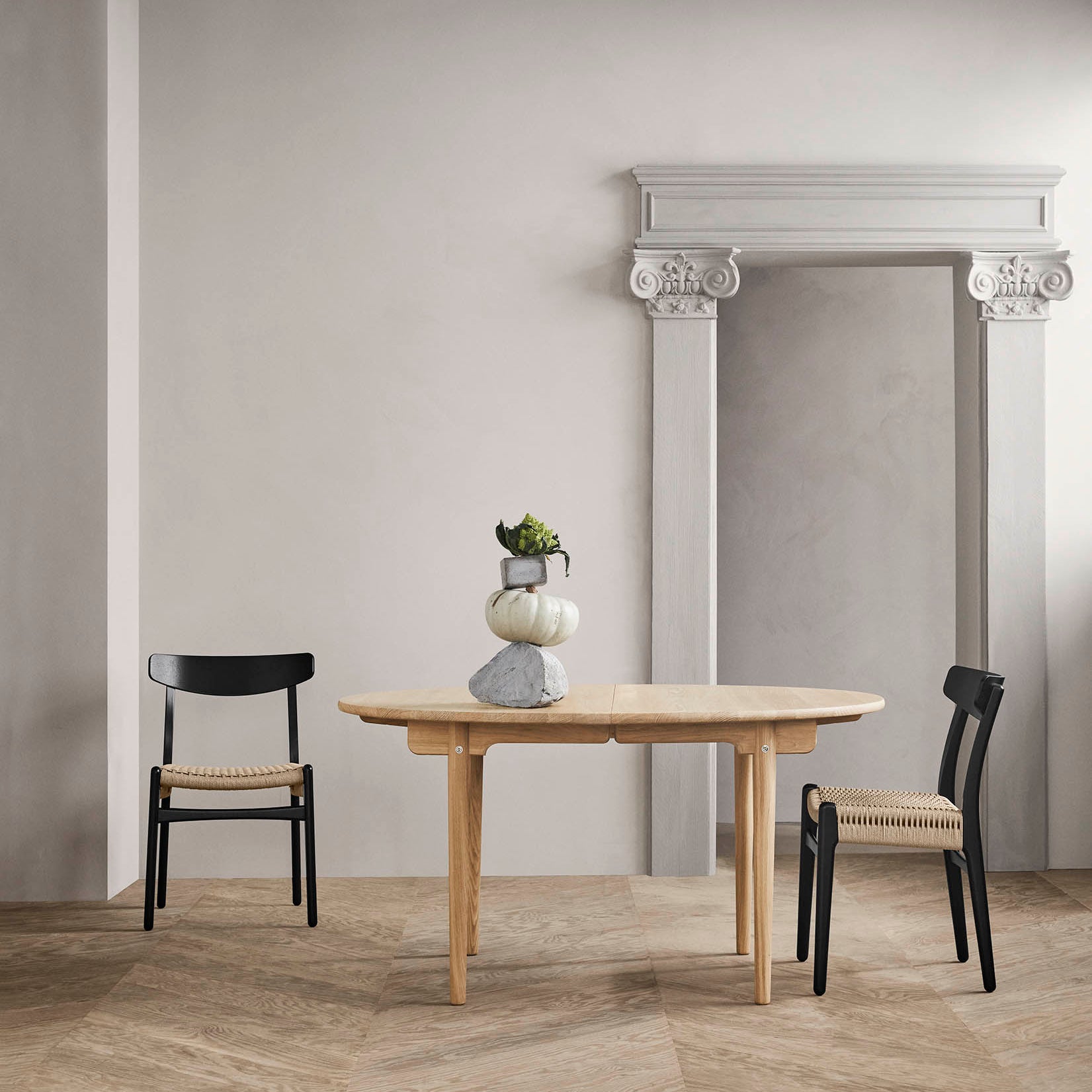 Carl Hansen & Son CH337 - Oak White Oil