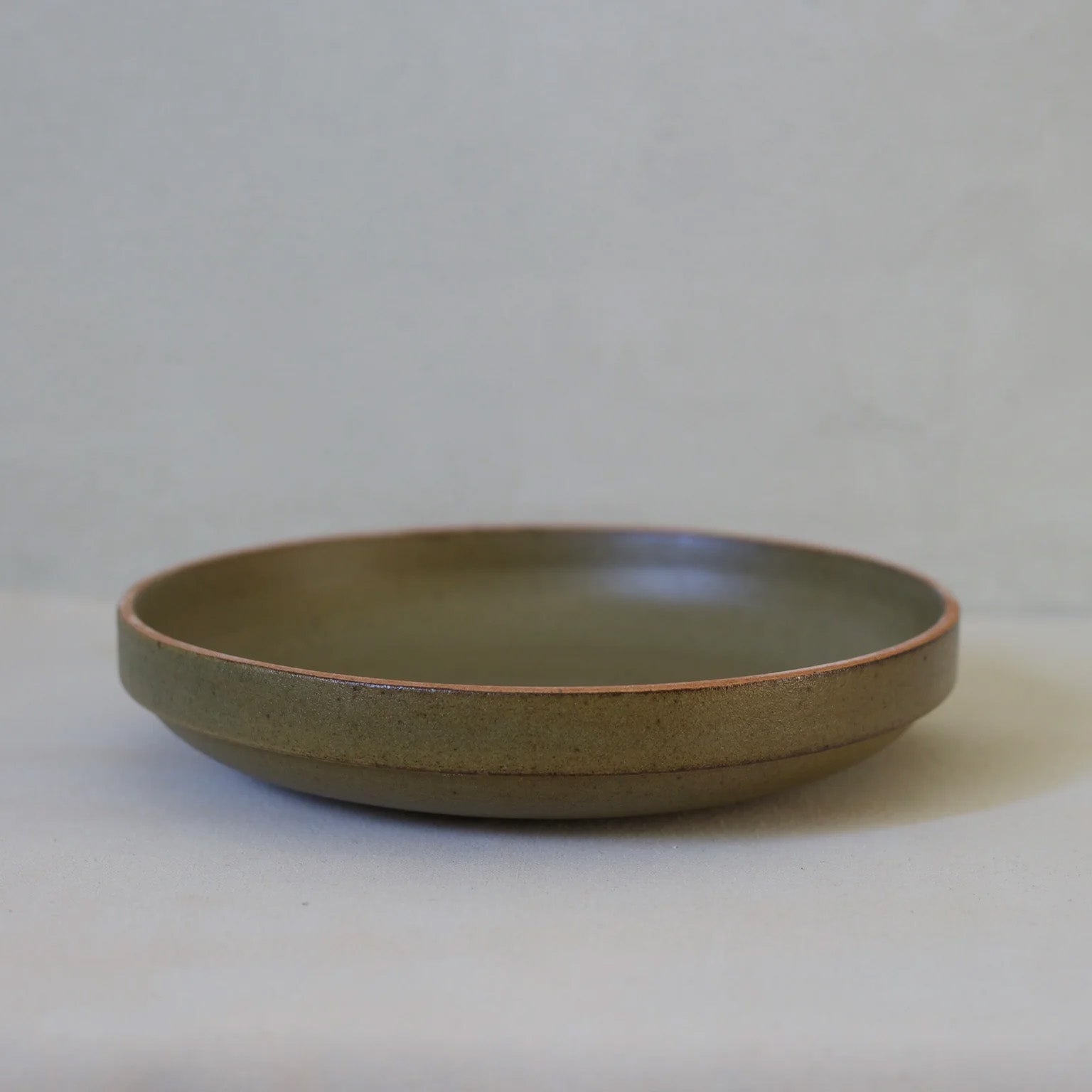 Cisco & the Sun Moyo Ceramic Serving Platter Oversized - Moss Green