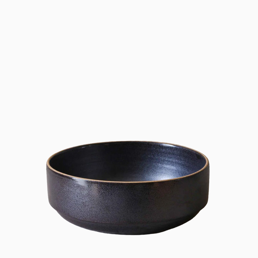 Cisco & the Sun Flores Ceramic Soup & Salad Bowl Large - Dark Ash