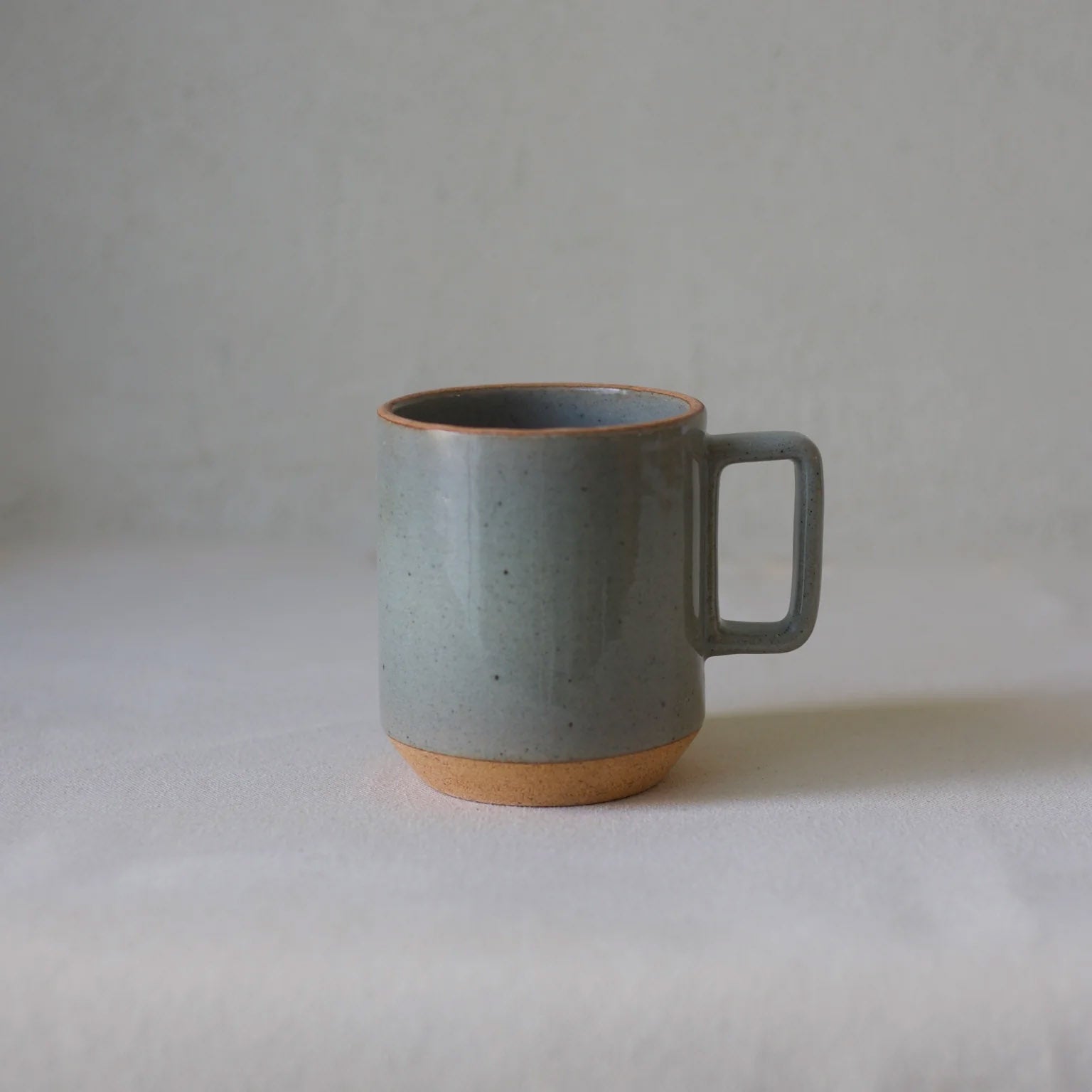 Cisco and the Sun Susu Ceramic Tea Coffee Cup Regular Dove Green