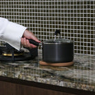 Designstuff Curve Silicone Trivet - Camel