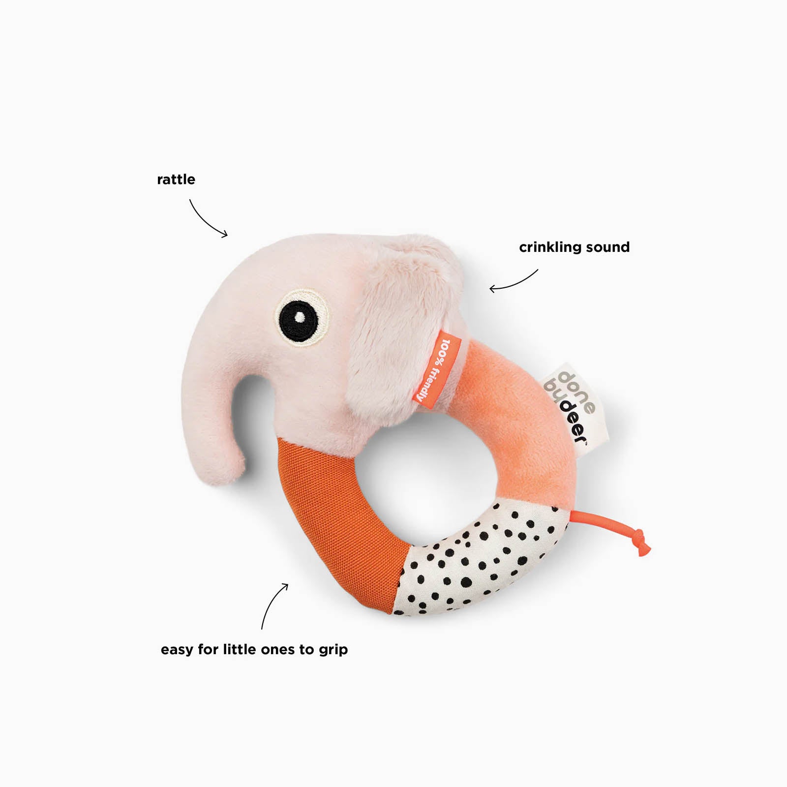 Done by Deer Ring Rattle Elphee Powder