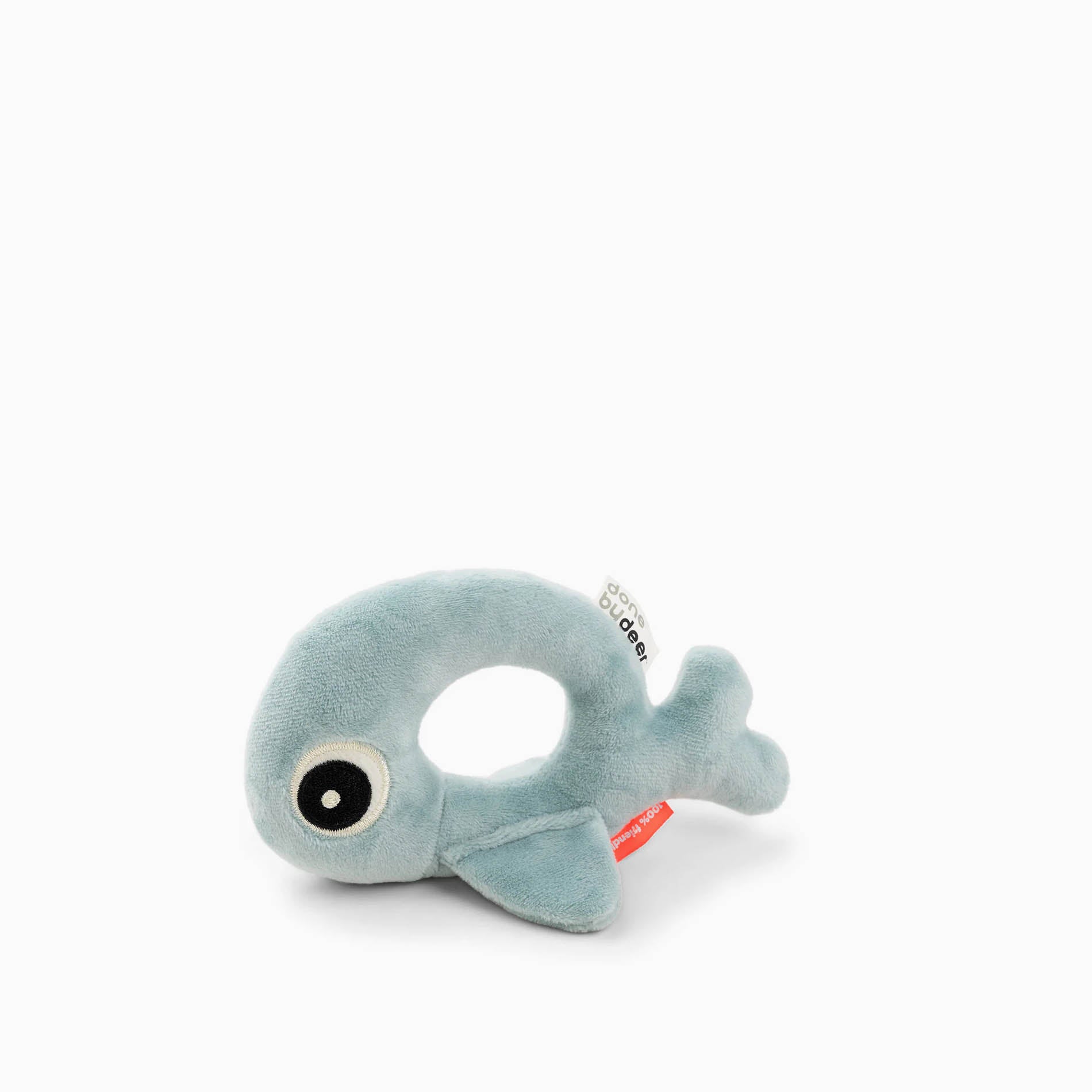 Done By Deer Ring Rattle Wally Blue