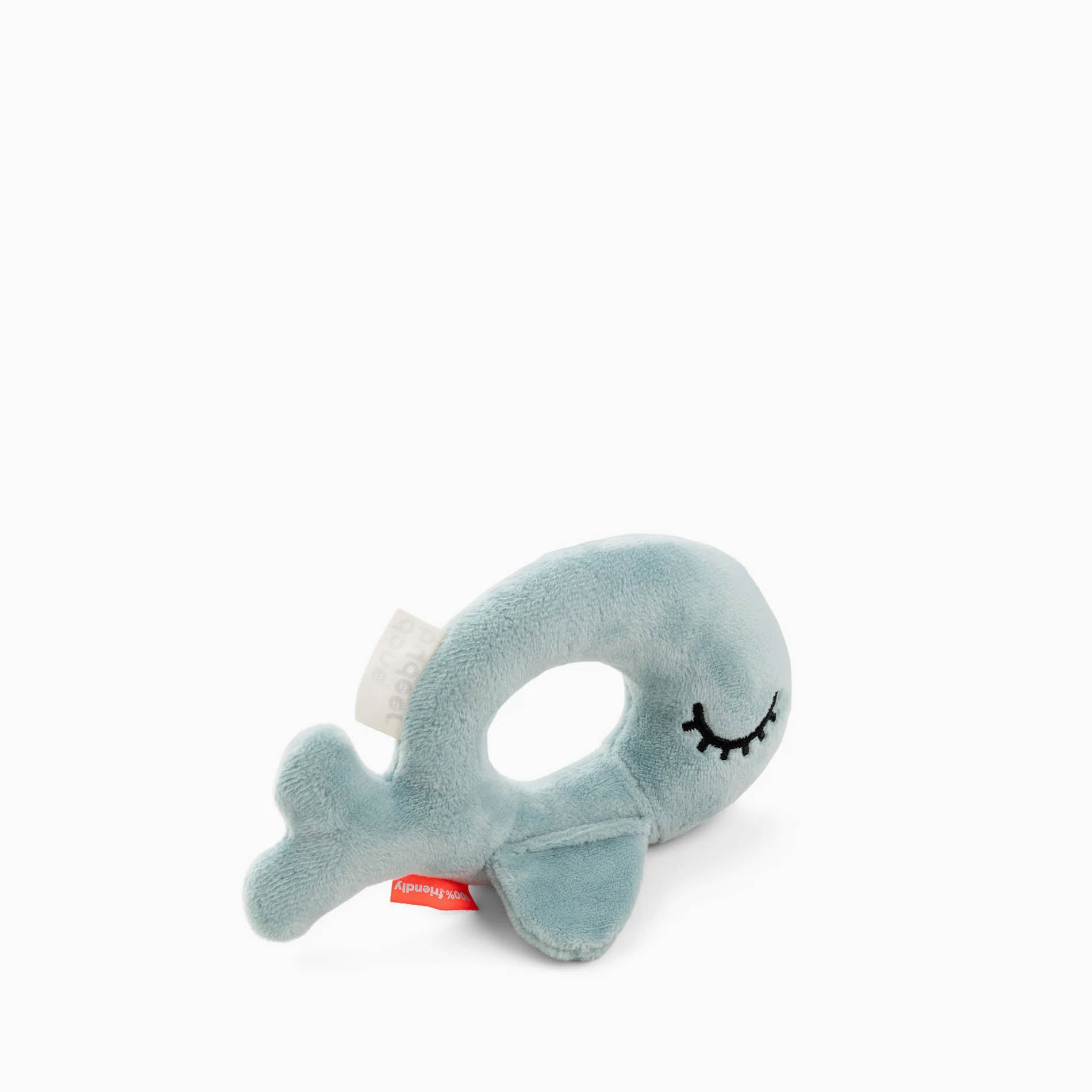 Done By Deer Ring Rattle Wally Blue