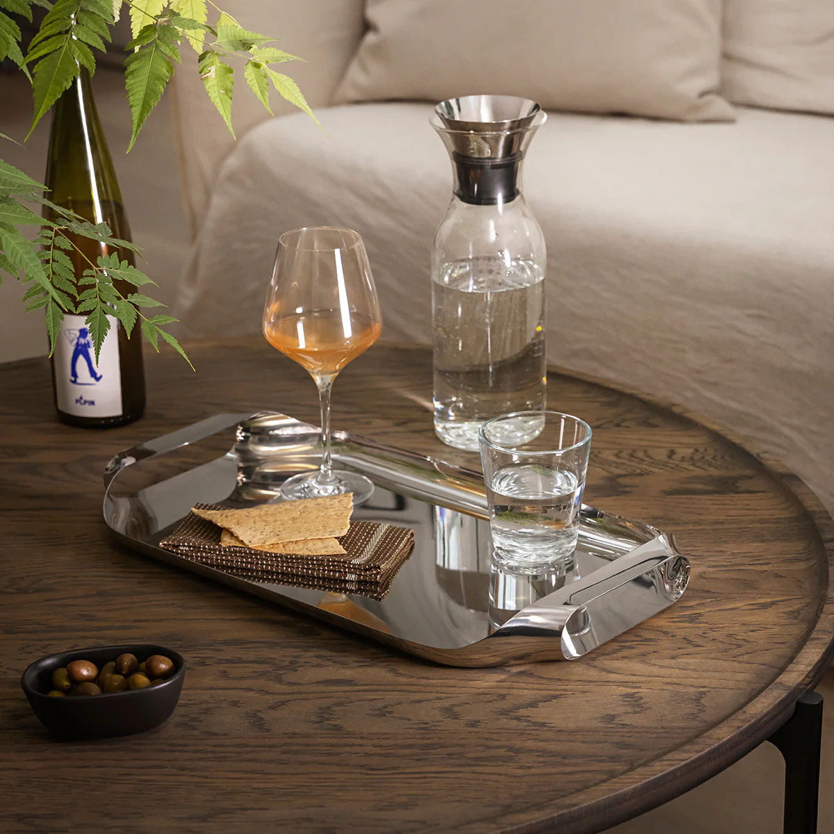 Eva Solo: Liquid Lounge Serving Tray - Stainless Steel