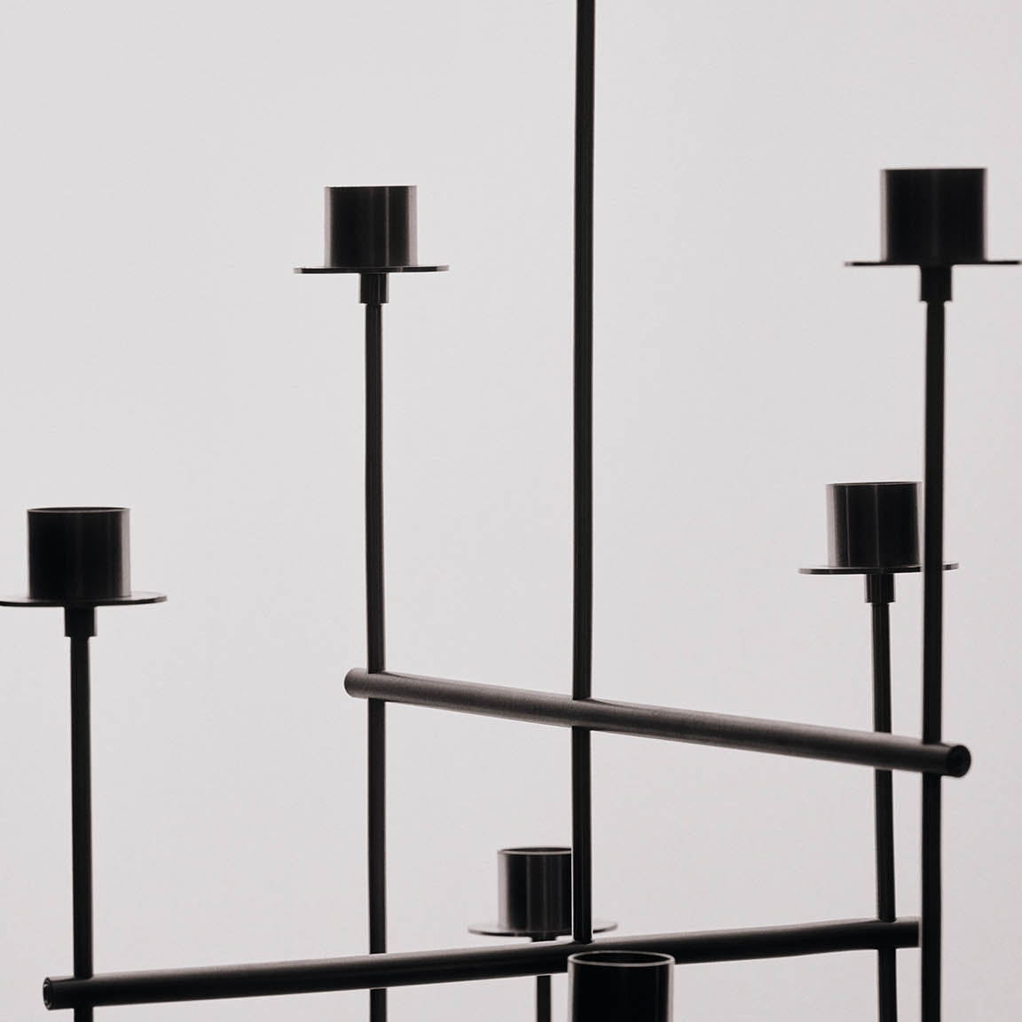 Ferm Living Elysia Candelabra - Brushed Stainless Steel