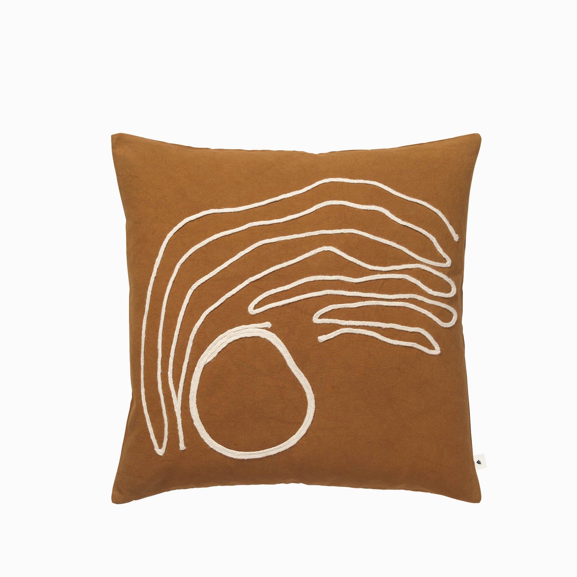 Ferm Living Jot Cushion Aged Gold
