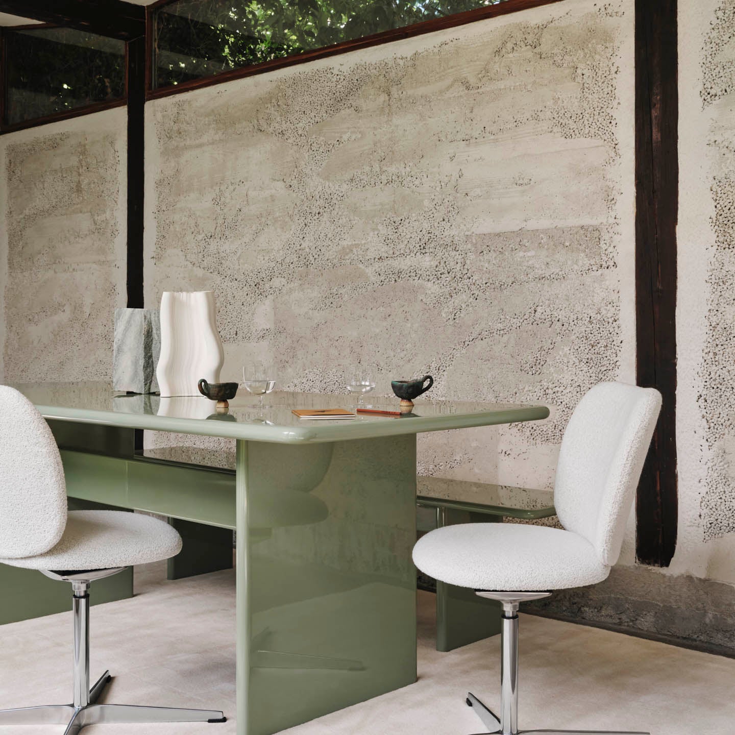 Ferm Living Rink Dining Table Tea Green