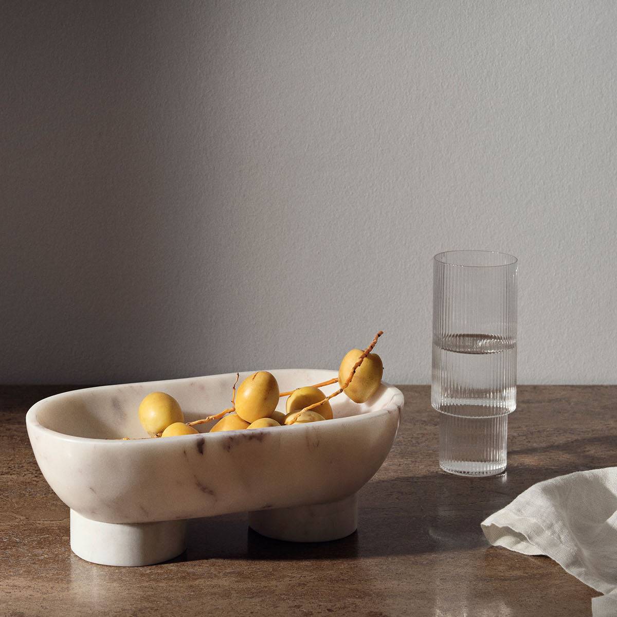 Ferm Living Alza Bowl White