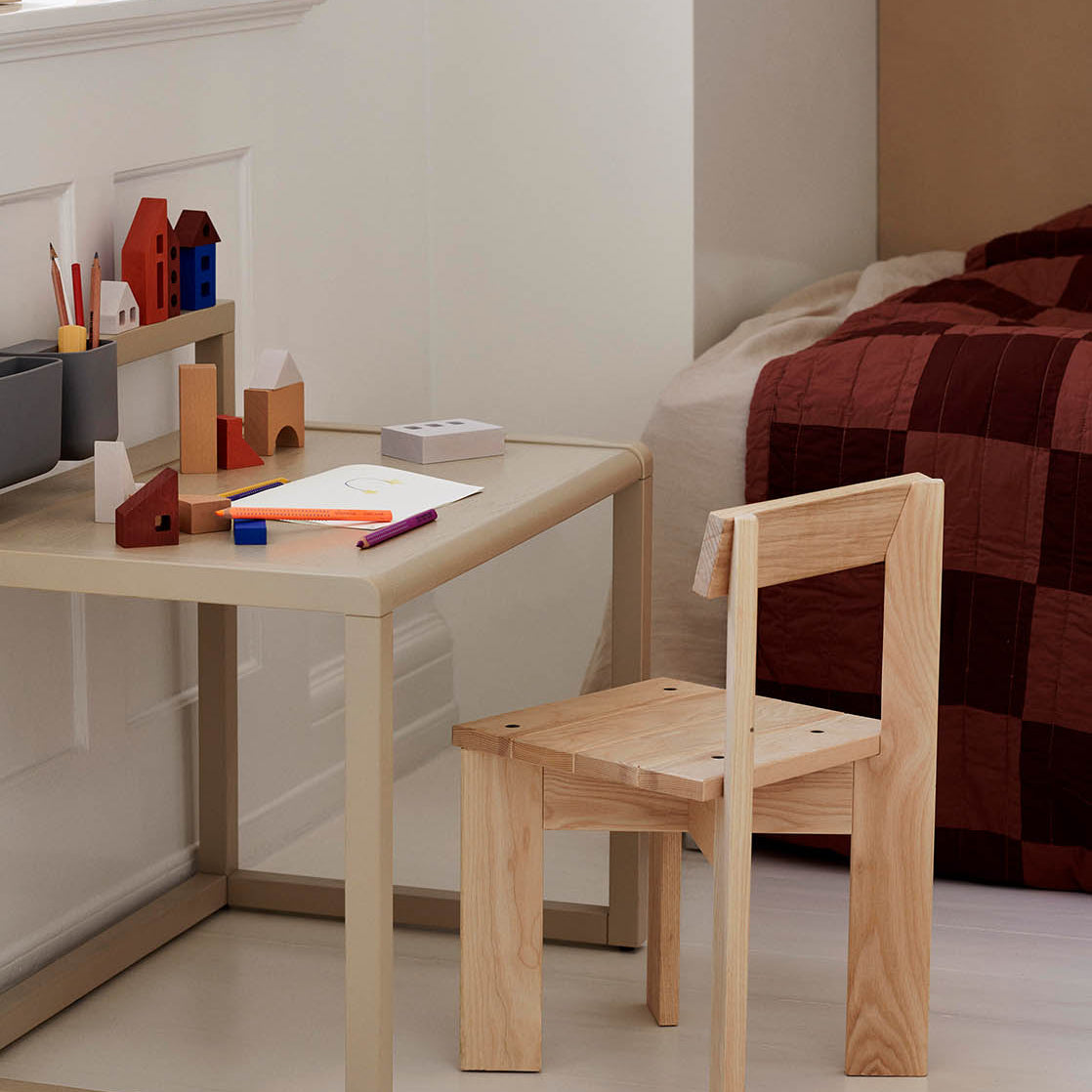 Ferm Living Ark Kids Chair Ash