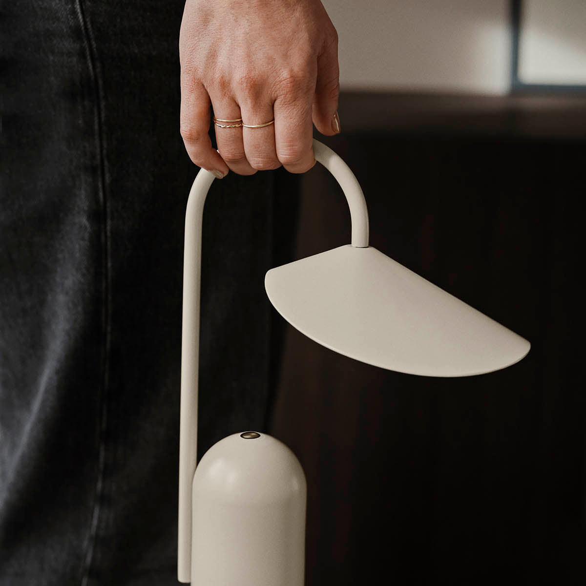 Ferm Living Arum Portable Lamp Cashmere