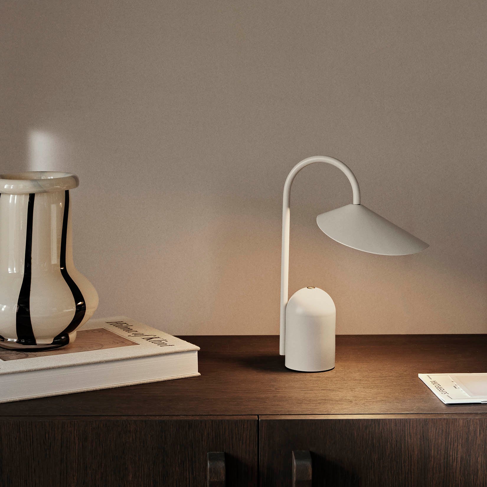 Ferm Living Arum Portable Lamp Cashmere