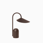 Ferm Living Arum Portable Lamp Dark Chocolate